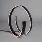 Foto 15729-6: Design-Tischleuchte Curl mit dimmbarer LED-Beleuchtung