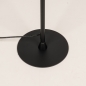 Foto 15732-14: Dimbare 3-Lichts led vloerlamp in zwart met beige, taupe en koffie kleur