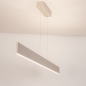Foto 15735-5: Beige Hanglamp met Up-and-Down Verlichting – Modern, Dimbaar en Stijlvol