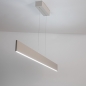 Foto 15735-7: Beige Hanglamp met Up-and-Down Verlichting – Modern, Dimbaar en Stijlvol