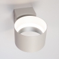 Foto 15748-15: Draaibare witte led wandlamp dimbaar met afstandsbediening 