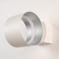 Foto 15748-4: Draaibare witte led wandlamp dimbaar met afstandsbediening 