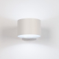 Foto 15748-7: Draaibare witte led wandlamp dimbaar met afstandsbediening 