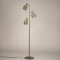 Foto 15755-6: Sage green vloerlamp van metaal met drie E27 spots 