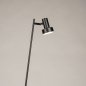 Foto 15774-14: Stijlvolle en functionele vloerlamp in het zwart met kogelgewricht GU10