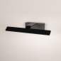 Foto 15777-10: Strakke zwarte LED schilderijlamp met touchdimmer