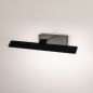 Foto 15777-9: Strakke zwarte LED schilderijlamp met touchdimmer