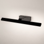 Foto 15778-2: Strakke zwarte LED schilderijlamp met touchdimmer