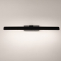 Foto 15778-5: Strakke zwarte LED schilderijlamp met touchdimmer