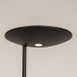 Foto 15794-11: Moderne uplight vloerlamp met leeslamp en dimbare led verlichting