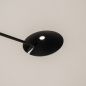 Foto 15794-14: Moderne uplight vloerlamp met leeslamp en dimbare led verlichting