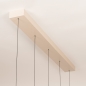 Foto 15803-20: Beige moderne led 5-lichts hanglamp met verstelbare hoogte