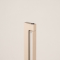 Foto 15809-10: Minimalistische beige vloerlamp met draaibare LED verlichting