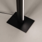 Foto 15810-10: Strakke zwarte vloerlamp met draaibare LED-strip