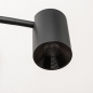 Foto 15814-9: Zwarte wandlamp met knikarm met dimbare led verlichting touchdimmer