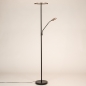 Foto 15817-4: Schwarzer LED Uplighter mit Leseleuchte