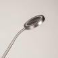 Foto 15818-11: Led uplighter met flexibele leeslamp in RVS