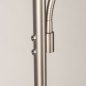 Foto 15818-12: Led uplighter met flexibele leeslamp in RVS