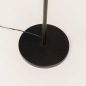 Foto 15830-12: Luxe vloerlamp met amberkleurige glazen bollen met organische vormen 