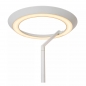 Foto 15852-3: Moderne led uplighter vloerlamp zonder leeslamp, dimbaar met touchdimmer 