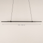 Foto 15854-1: Ausziehbare LED-Pendelleuchte in Schwarz mit dimmbarer LED-Beleuchtung