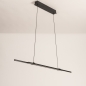 Foto 15854-10: Ausziehbare LED-Pendelleuchte in Schwarz mit dimmbarer LED-Beleuchtung