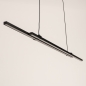 Foto 15854-12: Ausziehbare LED-Pendelleuchte in Schwarz mit dimmbarer LED-Beleuchtung