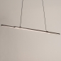 Foto 15854-6: Ausziehbare LED-Pendelleuchte in Schwarz mit dimmbarer LED-Beleuchtung