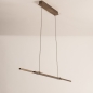 Foto 15855-10: Ausziehbare LED-Pendelleuchte in Bronze mit dimmbarer LED-Beleuchtung