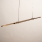 Foto 15855-12: Ausziehbare LED-Pendelleuchte in Bronze mit dimmbarer LED-Beleuchtung