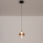 Foto 15867-2: Glazen hanglamp met dimbare LED verlichting 