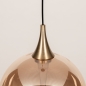 Foto 15867-7: Glazen hanglamp met dimbare LED verlichting 