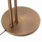 Foto 15871-12: Design led vloerlamp met uplighter en dimbare leeslamp in het brons