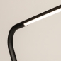 Foto 15885-5: Zwarte bureaulamp met touchdimmer en dim-to-warm led