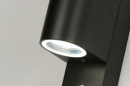Foto 15892-9: Up-down wandlamp GU10 voor buiten met bewegingssensor