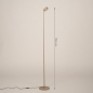 Foto 15919-1 maatindicatie: Beige led leeslamp voor in de woonkamer met 3-staps dimmer