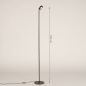 Foto 15921-1: Braune Stehlampe mit LED und 3-Stufen-Dimmer