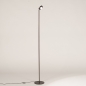 Foto 15921-4: Braune Stehlampe mit LED und 3-Stufen-Dimmer