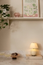 Foto 15936-5: Oplaadbare, draadloze maar vooral gezellige tafellamp in creme kleur