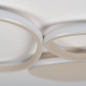 Foto 15940-7: Beige led plafondlamp met organische vormen
