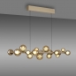 Foto 16068-11: Hanglamp PURE E-Popup champagne & brons elektrisch