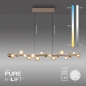 Foto 16108-9: Hanglamp PURE E-Popup champagne & brons elektrisch 180cm