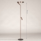 Foto 16113-1: Lucide APPLAUSE - Vloerlamp - Ø 33 cm - LED Dimb. - CCT - 2700K/4000K - Koffie | Premium