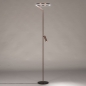 Foto 16113-2: Lucide APPLAUSE - Vloerlamp - Ø 33 cm - LED Dimb. - CCT - 2700K/4000K - Koffie | Premium