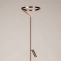 Foto 16113-4: Lucide APPLAUSE - Vloerlamp - Ø 33 cm - LED Dimb. - CCT - 2700K/4000K - Koffie | Premium