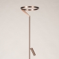 Foto 16113-6: Lucide APPLAUSE - Vloerlamp - Ø 33 cm - LED Dimb. - CCT - 2700K/4000K - Koffie | Premium