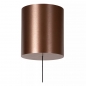 Foto 16114-3: Lucide APPLAUSE - Hanglamp - Ø 80 cm - LED Dimb. - CCT - 1x50W 2700K/4000K - Handbewegingssensor - Koffie | Premium