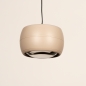 Foto 16118-8: Beige hanglamp met vijf lichtpunten, een Easy Lift systeem en een Dim to Warm functie