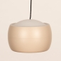 Foto 16120-8: Beige hanglamp, voorzien van drie lichtpunten, een easy lift systeem en een dim to warm functie