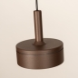 Foto 16130-6: Bruine hanglamp geschikt voor zowel binnen- als buitengebruik